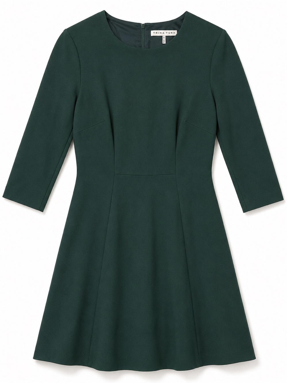 Trina Turk Forest Green Sheath Dress - Picture 1 of 3